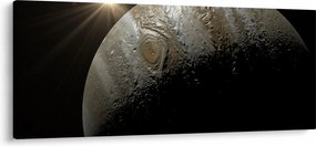 Tablou cu planetă în cosmos (120x50 cm)
