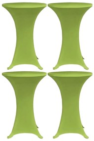 Husa elastica pentru masa, 4 buc., verde, 70 cm 4, Verde, 70 cm