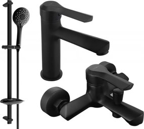 Mexen Sabre DB74 set cadă, negru - 72103DB74-70