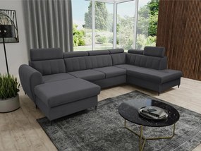 Colțar în formă de U Potazuro XL (Gri închis) (cu sp. depozitare) (S). 1104951