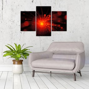 Tablou cu abstacție sclipire (90x60 cm)
