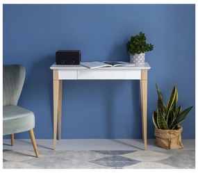 Birou Ragaba Mimo, lungime 85 cm, alb