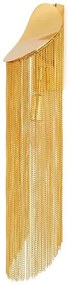 Aplica de perete design modern Chains WL auriu