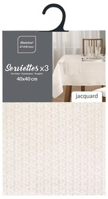 Șervețele 3 buc. 40x40 cm Stella – douceur d'intérieur