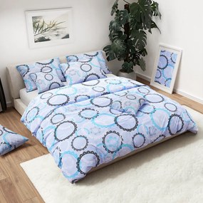 Lenjerie de pat din bumbac JULEN albastru deschis Dimensiune lenjerie de pat: 70 x 90 cm | 140 x 200 cm