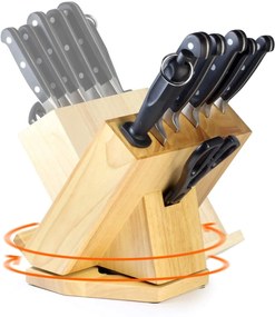 Set cutite cu suprt rotativ, Premium,  Carl Schmidt Sohn 056940, 8 bucati, suport tableta
