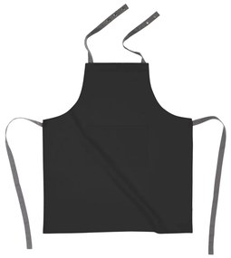 Șorț de bucătărie din bumbac Tiseco Home Studio, negru