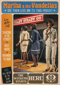 Poster Martha and the Vandellas, (59.4 x 84.1 cm)