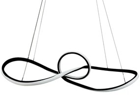 Lustră LED pe cablu MARCO LED/42W/230V negru