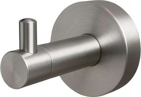Cuier simplu Balneo Qube inox periat