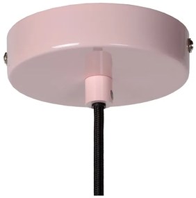 Lustră pe cablu CORENTIN 1xE27/60W/230V roz Lucide 30484/28/66