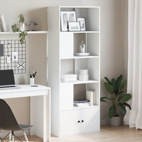 vidaXL Bibliotecă, alb, 70x36x189 cm, lemn prelucrat
