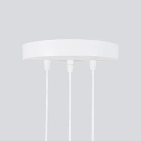 Brilagi - Lustră LED suspendată pe cablu CRESTO 3xGU10/10W/230V albă