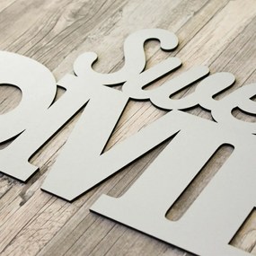 DUBLEZ | Decorațiune din lemn pentru perete - Sweet Home