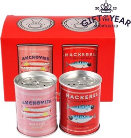 Set solniță și piperniță Fish – Rex London