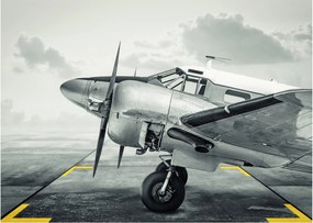 Tablou pe sticlă - Avion (70x50 cm)