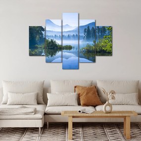 Tablou cu lac montan (150x105 cm)