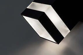 Aplica LED CCT perete exterior IP65 Urfa Line antracit