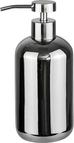 Dozator de săpun lichid argintiu din ceramică 200 ml Lotus – Mette Ditmer Denmark
