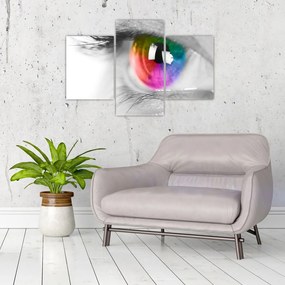 Tablou - Iris din ochi (90x60 cm)