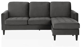 Colțar gri Strummer - CosmoLiving by Cosmopolitan