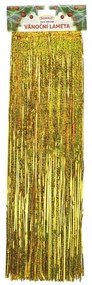 Beteală de Crăciun Ploaie auriu, 50 x 100 cm, laser efect