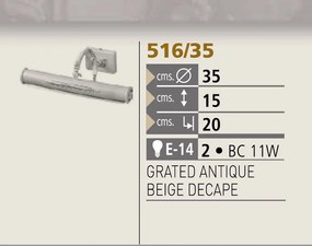 Aplica de perete tablou Picture Light 516/35 Bejorama