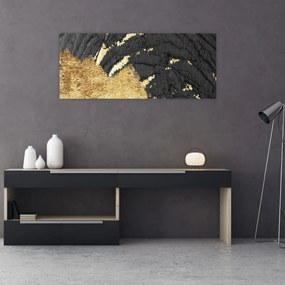 Tablou - Structura de aur N⁰1 (120x50 cm)