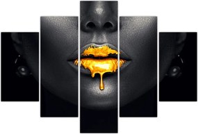 Tablou - Buzele femeii (150x105 cm)