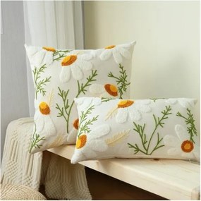 Husa de perna CHAMOMILE 45x45 cm, bej