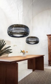Lustra design Art Deco unicat realizat manual Kalatos negru/auriu