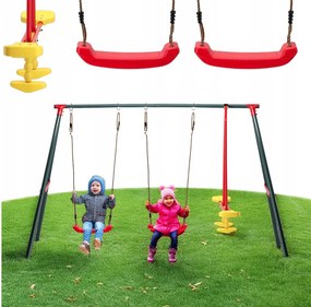 Leagăn multifuncțional 3 in 1 cu cadru metalic