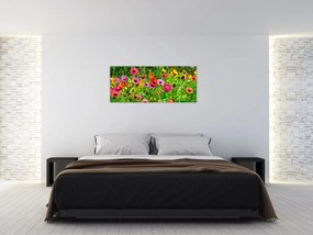 Tablou cu flori de luncă (120x50 cm)