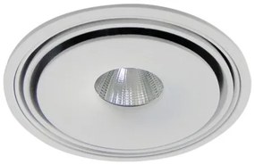 Spot LED incastrabil directionabil de tavan/plafon BOSTON 1 ROUND alb ZZ AZ3471