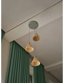 Lustră pe cablu Ledvance DECOR RAFFIA 3xE27/15W/230V rafie