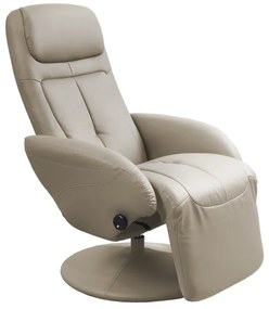 Fotoliu recliner tapitat Optima cappuccino