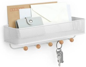 Cuier pentru chei de montat pe perete din metal Estique – Umbra