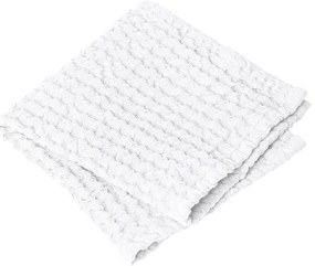 Prosoape albe 2 buc. din bumbac gofrate 30x30 cm Caro – Blomus