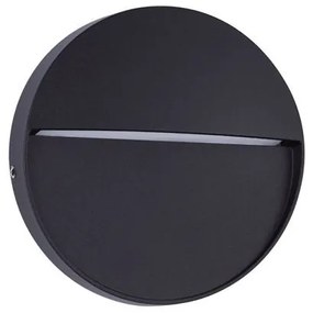 Spot LED aplicat iluminat exterior ambiental IP54 TOBY D-11cm negru