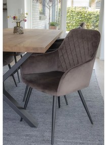 Harbo scaun de luat masa maro deschis