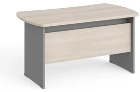 Masa de birou Manager 140 x 85 cm, salcâm deschis / gri