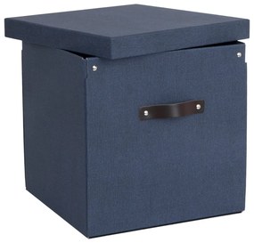 Cutie de depozitare Bigso Box din Suedia Logan, albastru