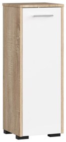 Dulap de baie Farid TYP1 (Stejar sonoma + Alb). 1069778
