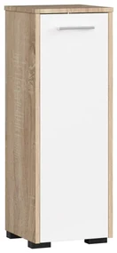 Dulap de baie Farid TYP1 (Stejar sonoma + Alb). 1069778