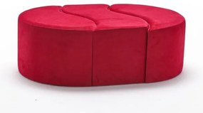 Taburet roșu Alya – Artie