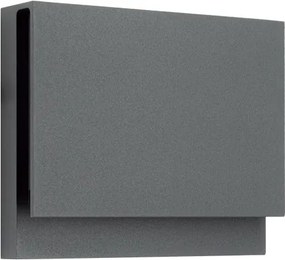 Spot LED de Exterior pentru Scari si Soclu IP54 Fold gri