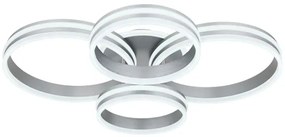 Plafonieră LED dimabilă Globo 67260-90 RUBIO LED/90W/230V 68x85 cm + telecomandă