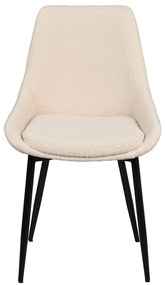 Scaune de dining bej 2 buc. Sierra – Rowico