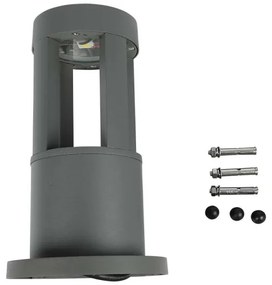 Lampă LED de exterior LED/10W/230V 25cm 4000K IP65 gri