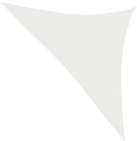 Panza parasolar, alb, 3,5x3,5x4,9 m, HDPE, 160 g m  ²